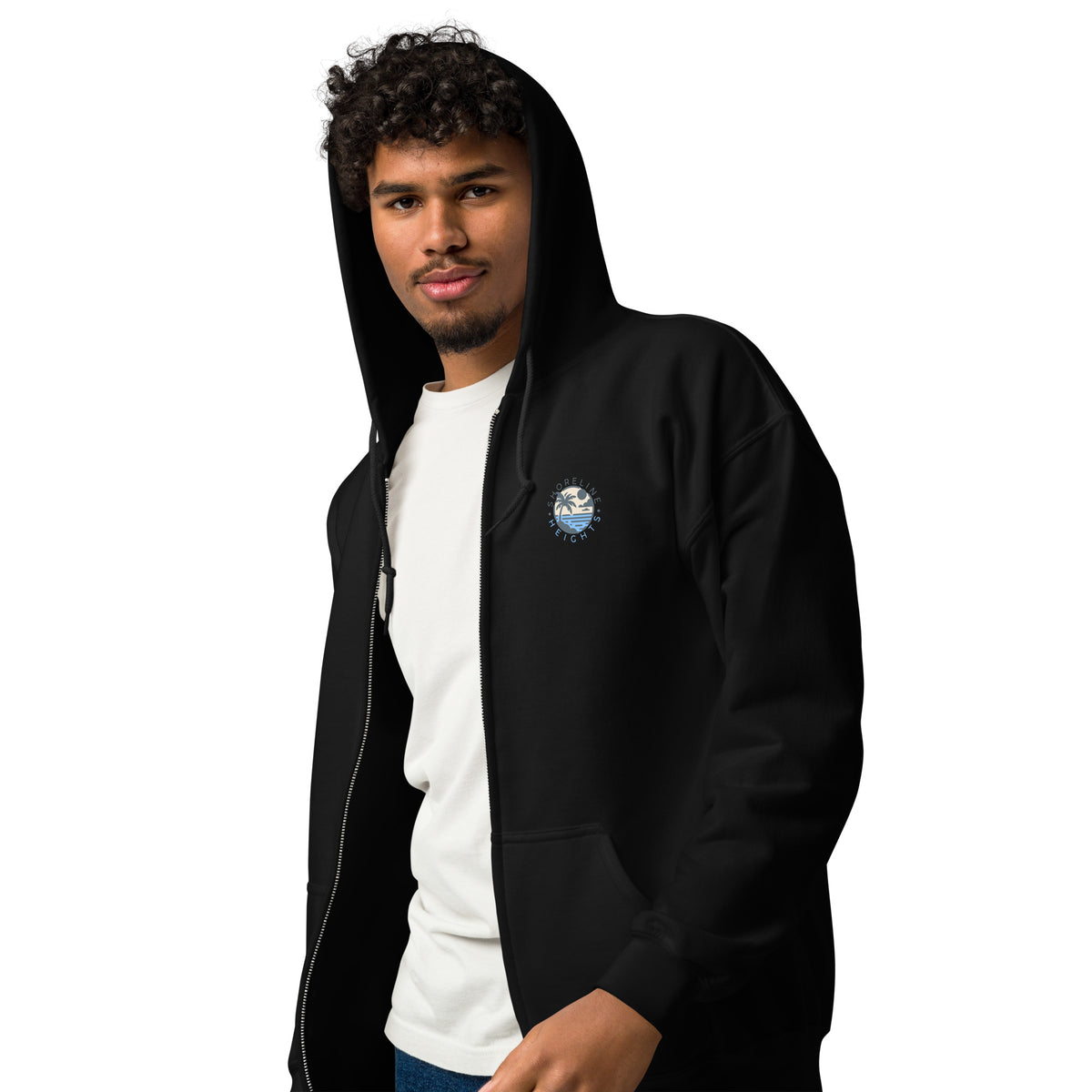 Shoreline Logo Heavy Blend Zip Hoodie